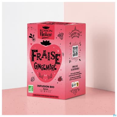 ROMON NATUR INF BIO FRAISE SAC16