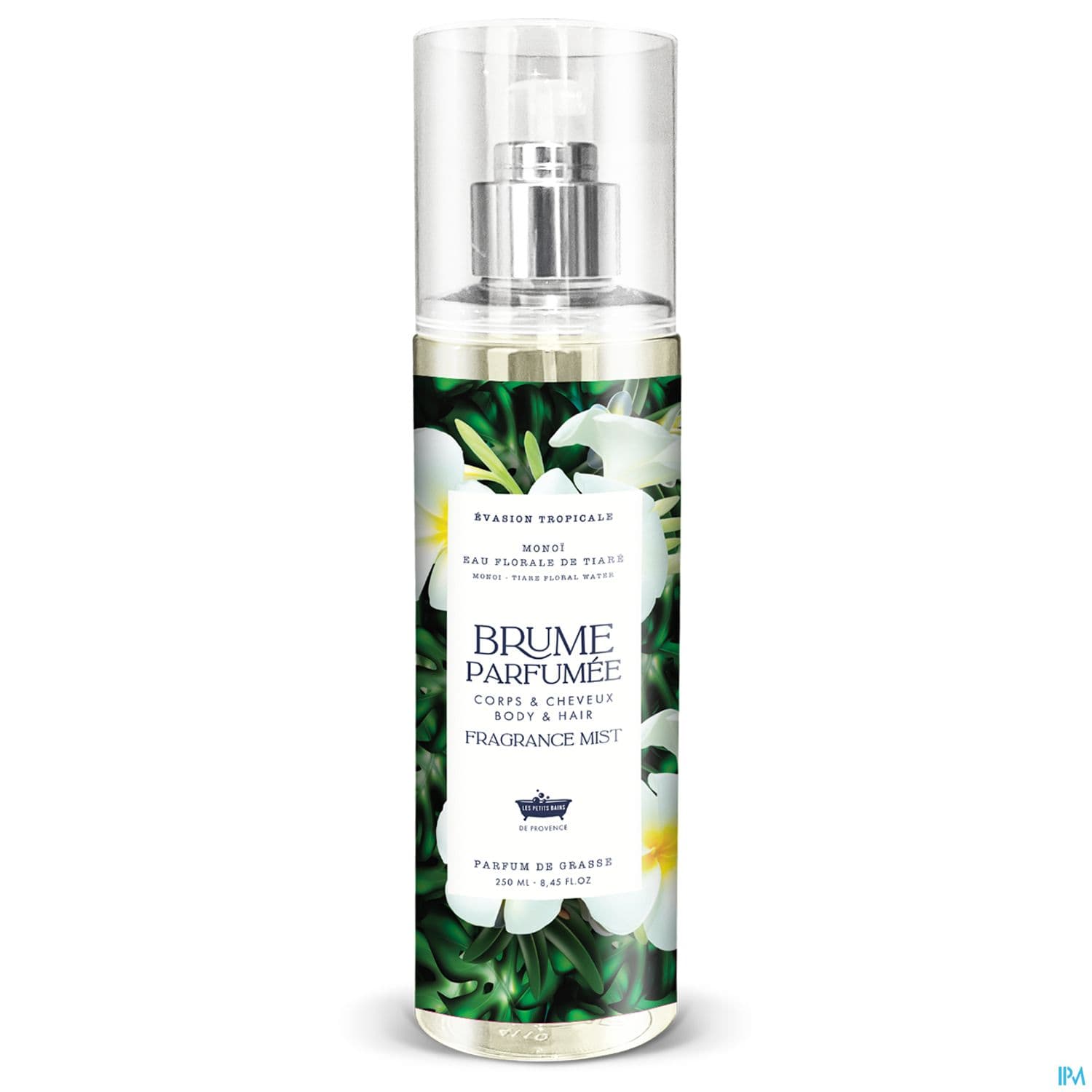 Les Petits Bains De Provence Brume Parfumee Monoi Eau Florale De Tiare Spray 250ml