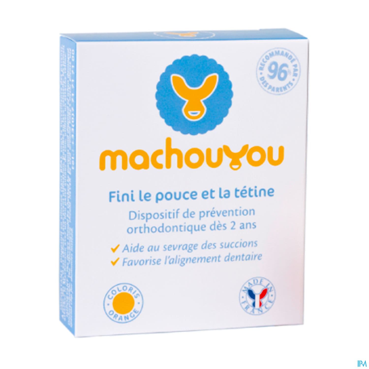 Machouyou Dispositif Bucco-dentaire Coloris Orange