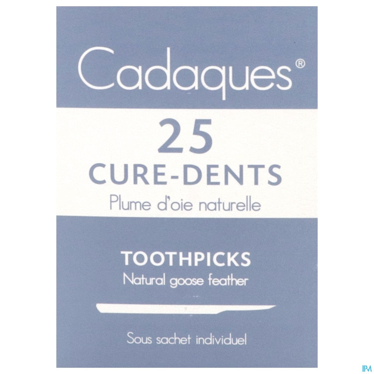Cadaques Cure Dents Plume Oie Sterile 25