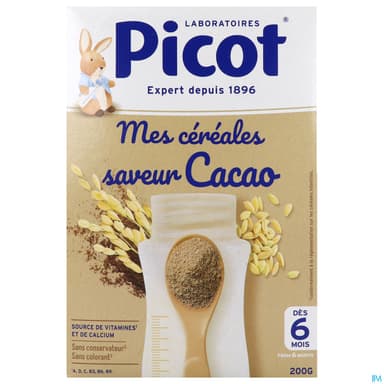 PICOT CEREALE CACAO 6M 200G