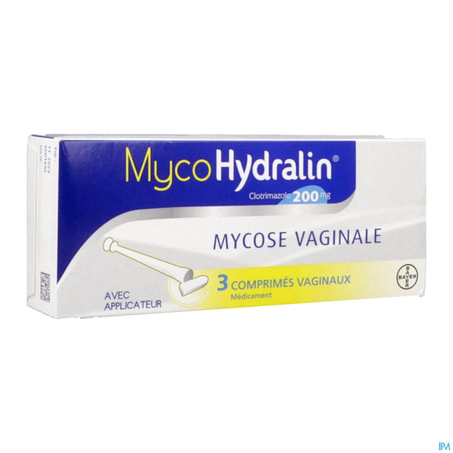 MYCOHYDRALIN 200MG CPR VAGINAL 3