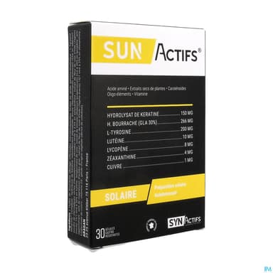 Synactifs Sun Actifs Gelule 30