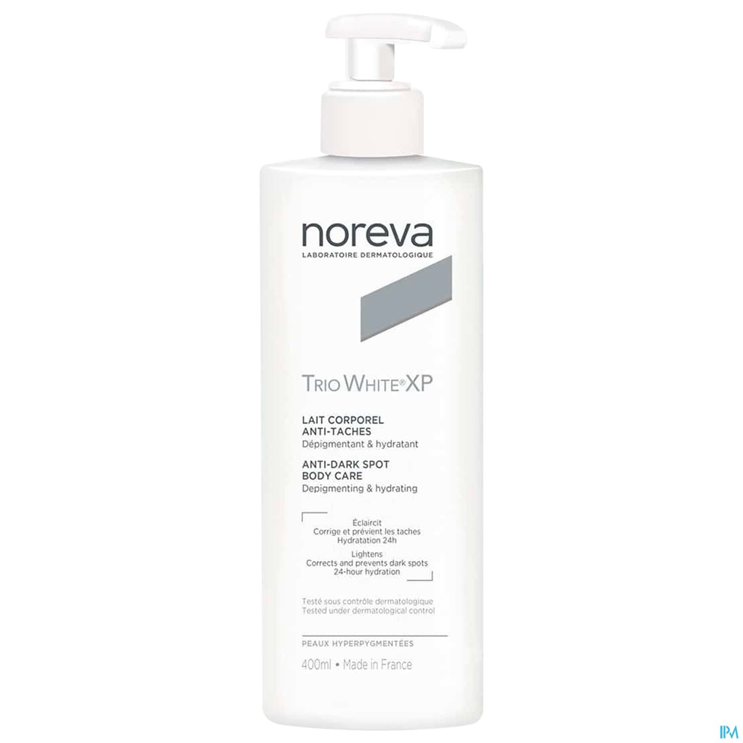 TRIO WHITE XP LAIT CORPS 400ML