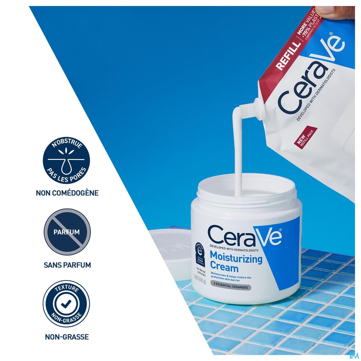 CERAVE BAUME HYDRA 454G RECH