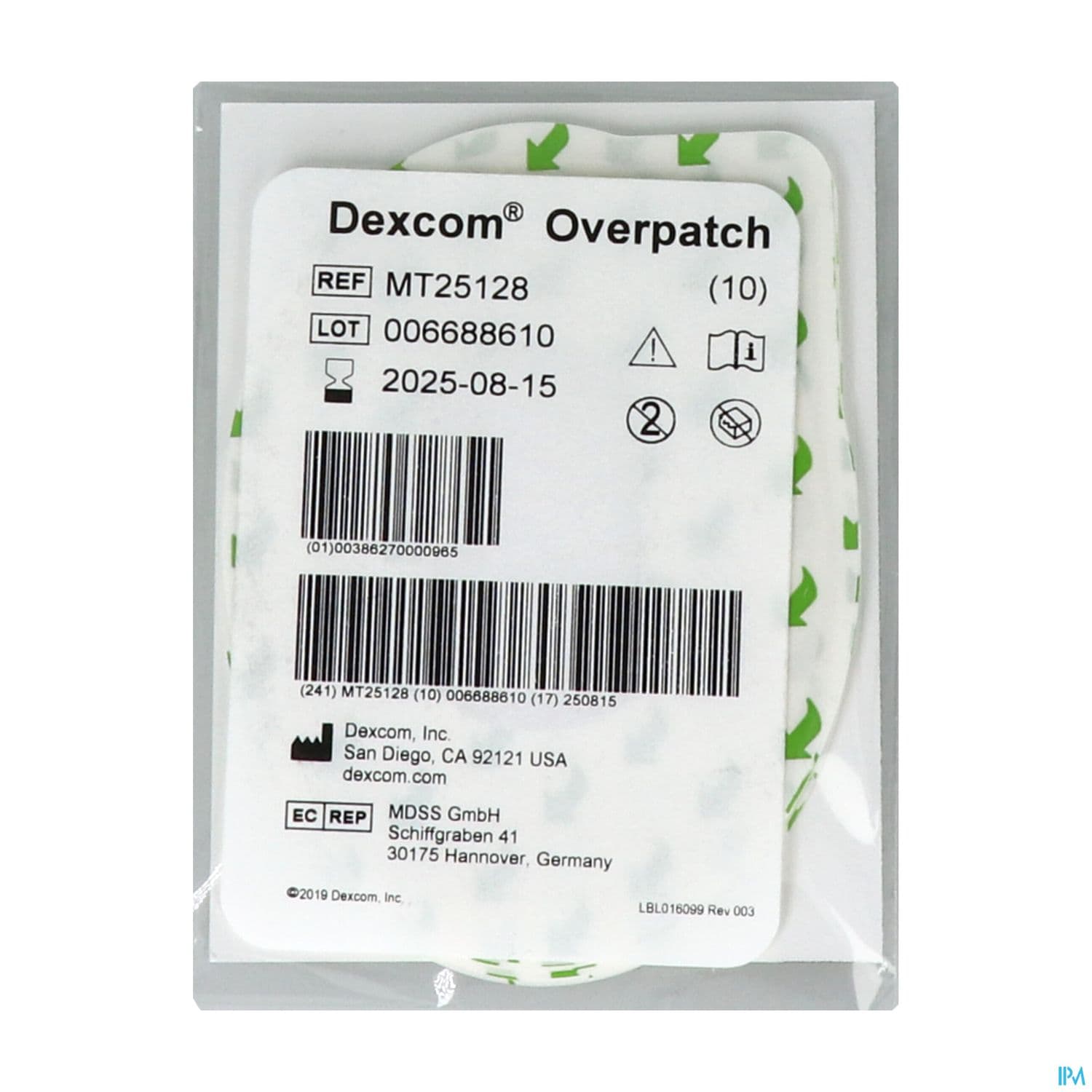 DEXCOM ONE SUR-ADHESIFS