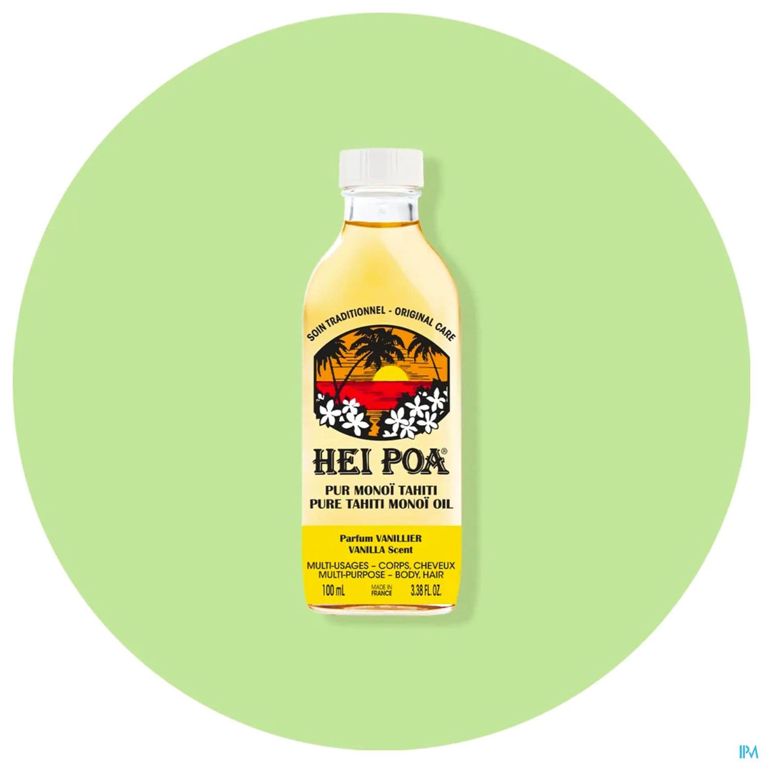 Hei poa pur monoï de tahiti vanillier 100 ml
