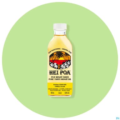 Hei poa pur monoï de tahiti vanillier 100 ml