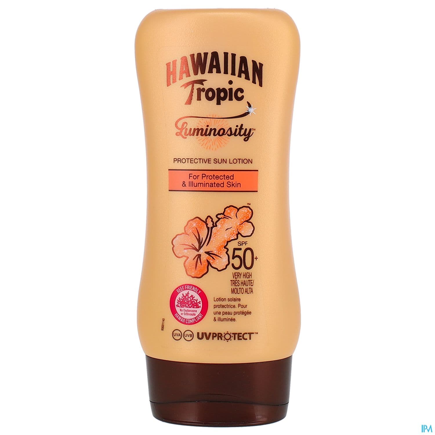 Hawaiian Tropic Lotion Protectrice Luminosity Spf50 180ml