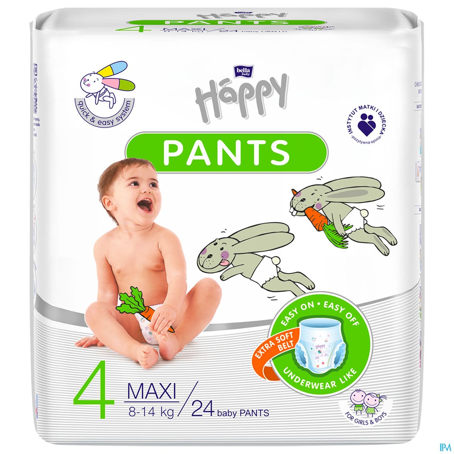 Happy Pants Change Complet 8/14kg 44