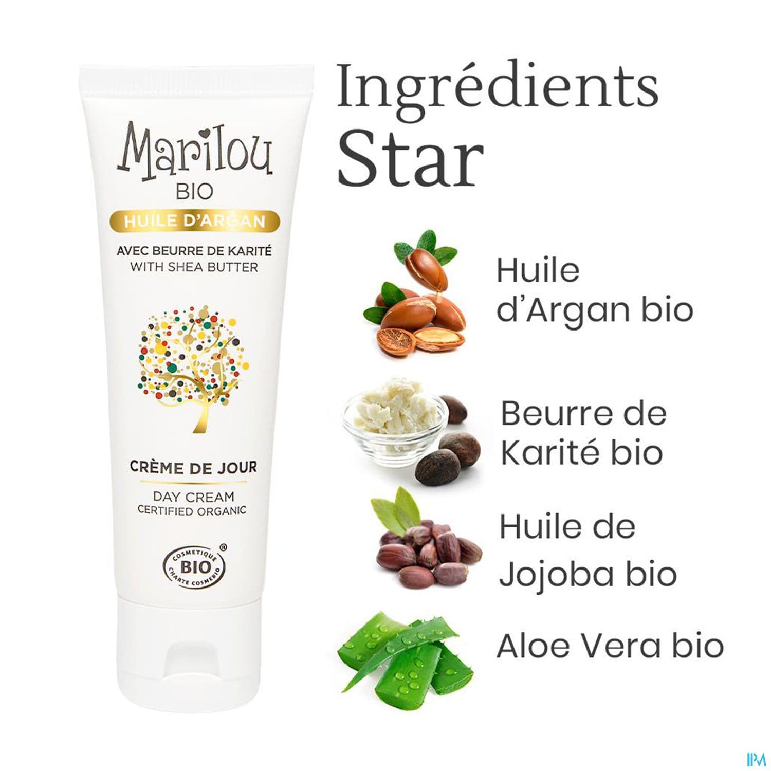 MARILOU CREME JOUR ARGAN 50ML
