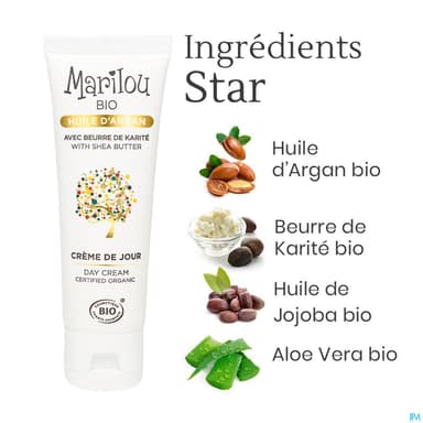 MARILOU CREME JOUR ARGAN 50ML