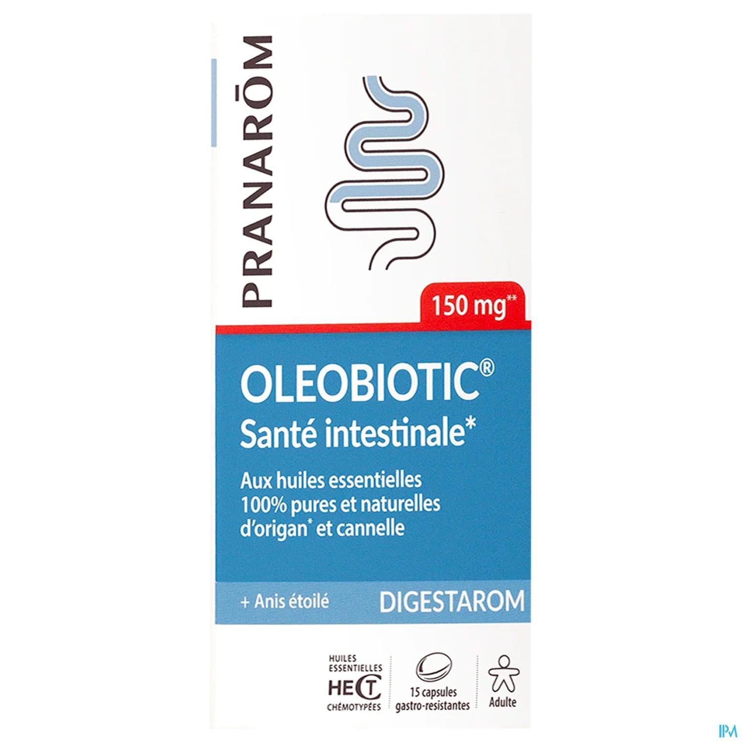 PRANAROM OLEOBIOTIC INTEST CAPS 15
