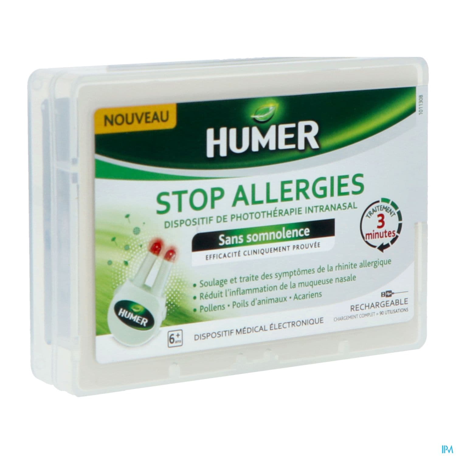 Humer Stop Allergie Dispositif Intranasal Electronique