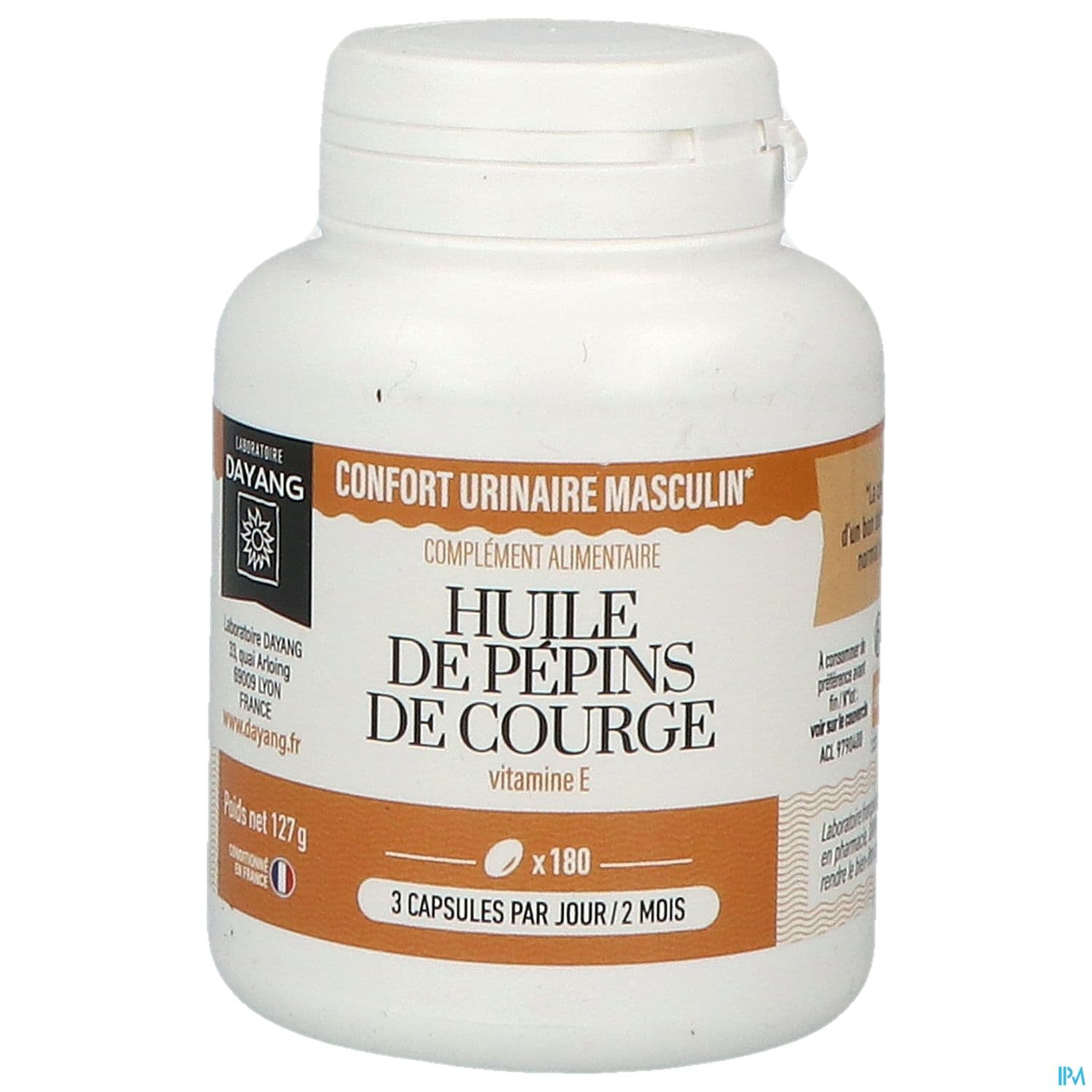 DAYANG PEP/COURGE 500MG CAPS180