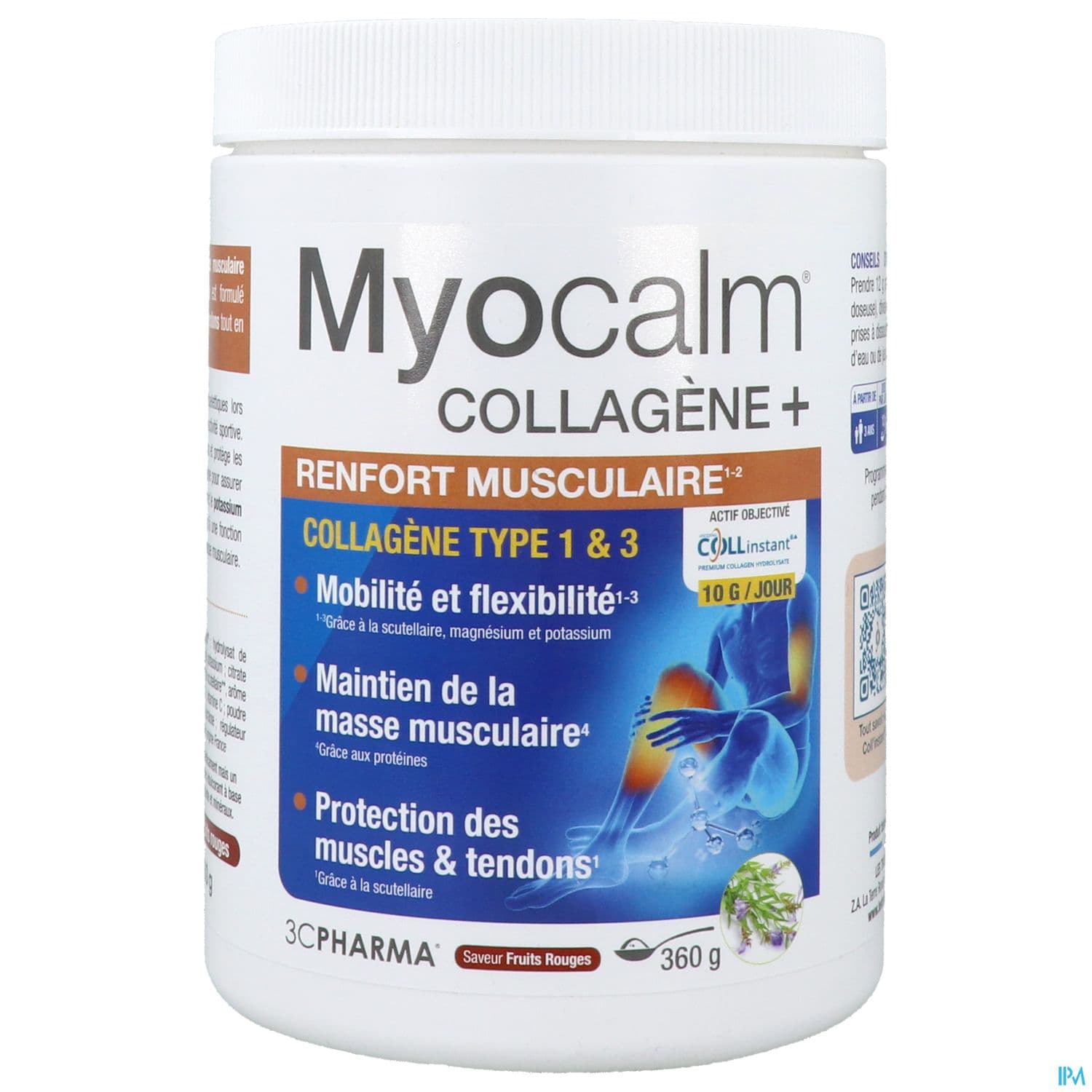 3C PHARMA MYOCALM COLLAG 30J