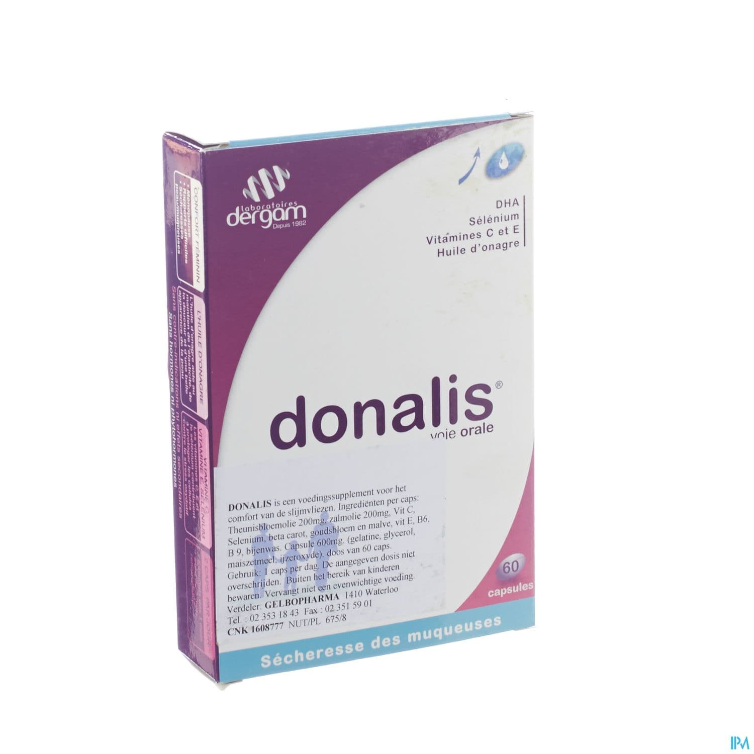 DONALIS COMPL ALIM CAPS 60
