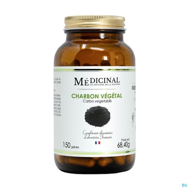 Medicinal Charbon Vegetal Gelule 150