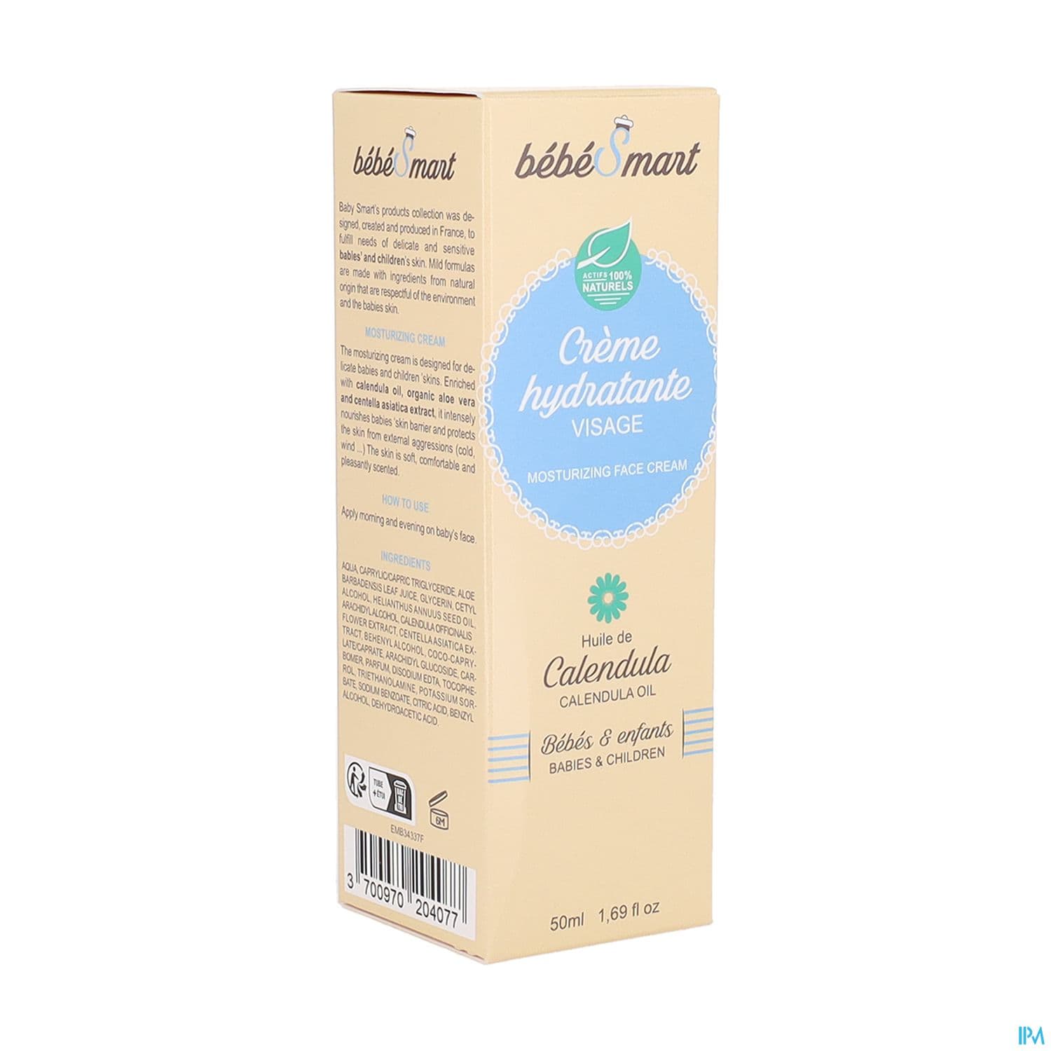 Bebe Smart Creme Hydratante Visage 50ml