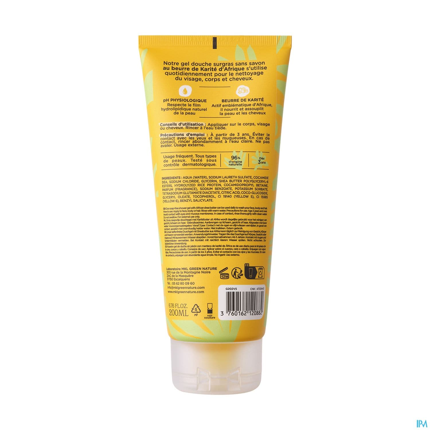 MKL ETHIK SH DCH KARITE 200ML