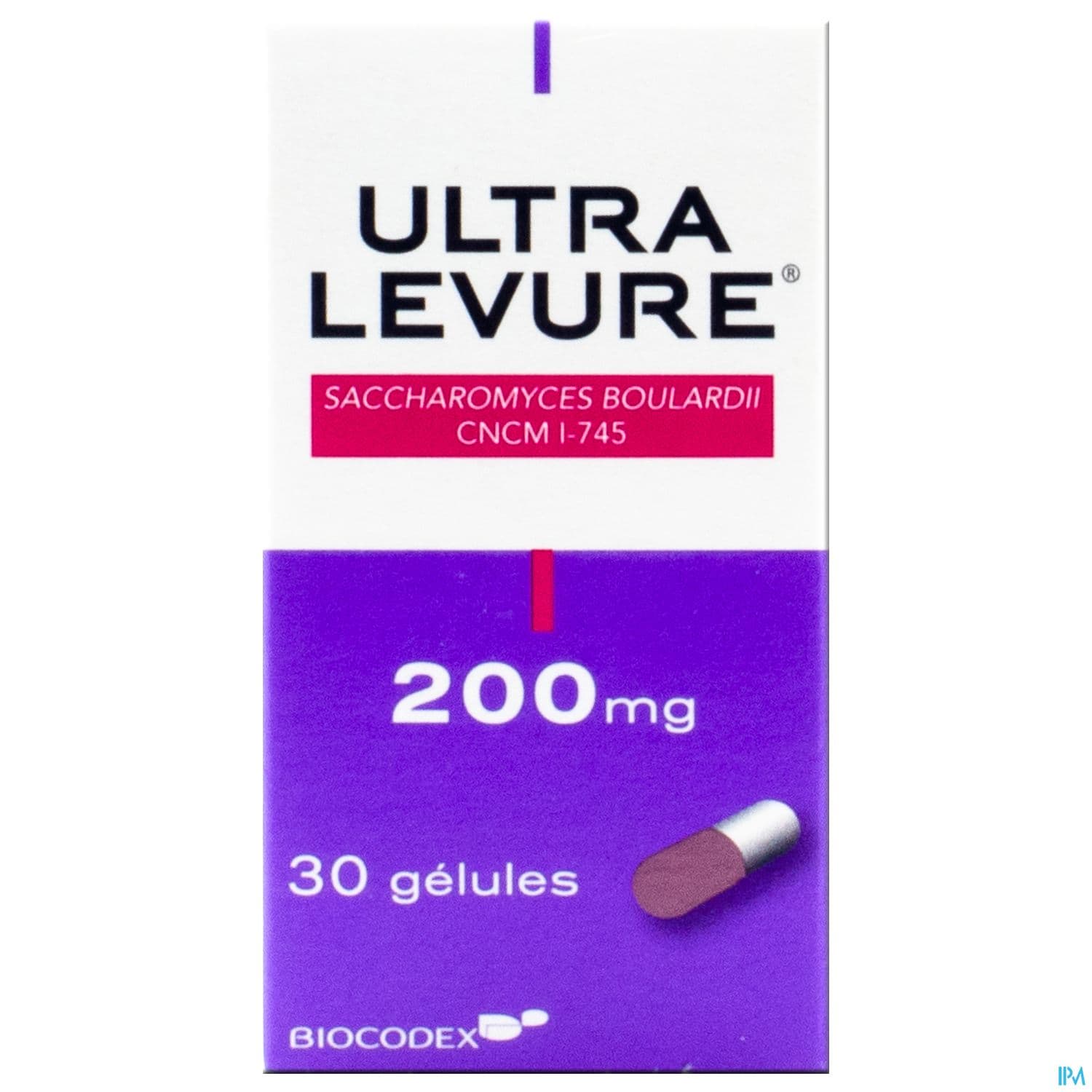 ULTRA LEVURE 200MG FL GELULE 30