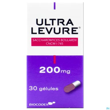ULTRA LEVURE 200MG FL GELULE 30