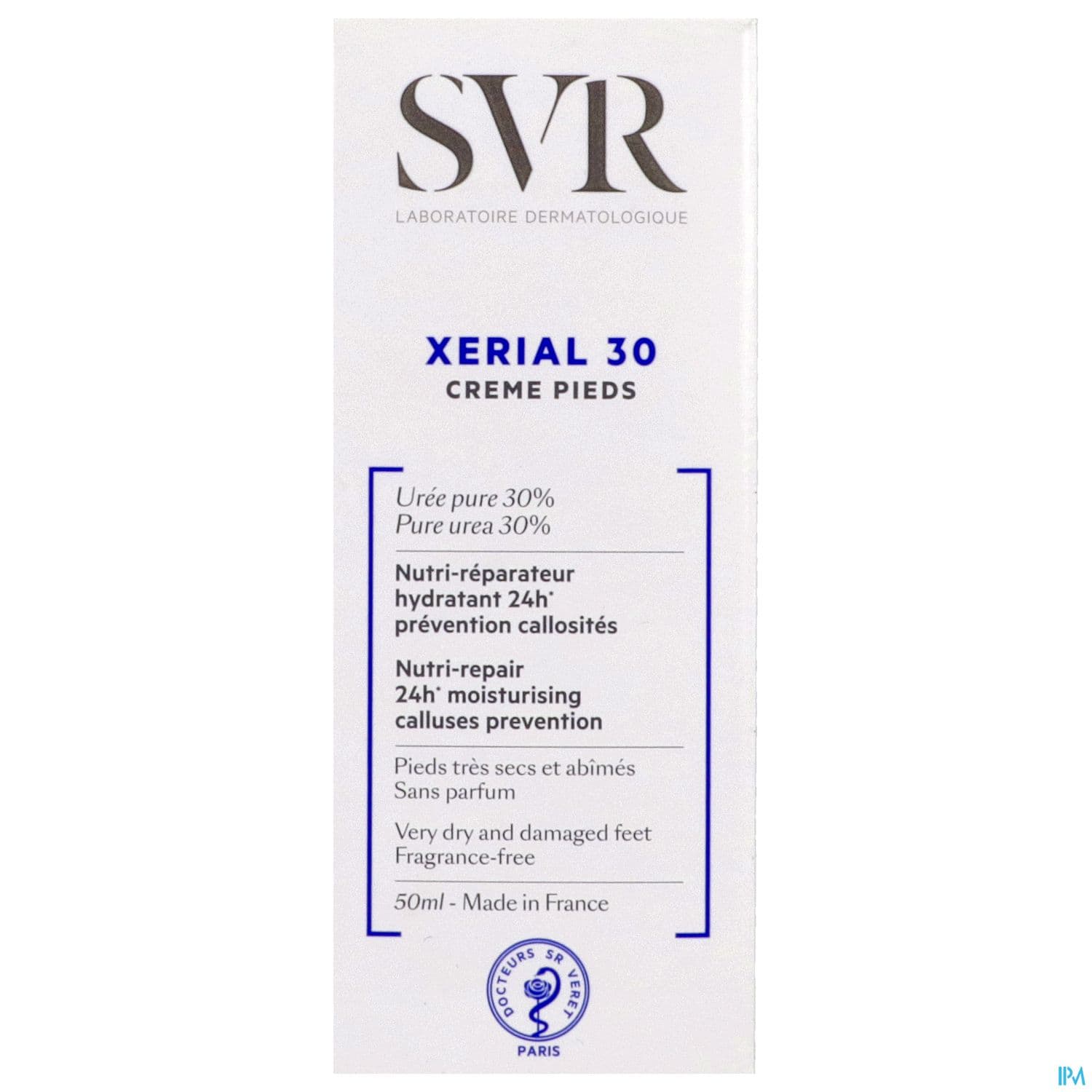 Svr Xerial 30 Creme Pieds Secs Tres Abimes 50ml