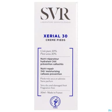 Svr Xerial 30 Creme Pieds Secs Tres Abimes 50ml