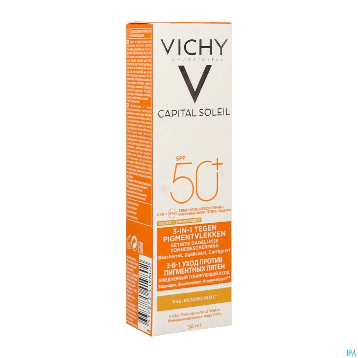 CAPITAL SOL CR SPF50+ A/TACHE 50ML