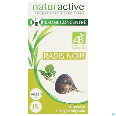 Naturactive Radis Noir Bio Gelule 30