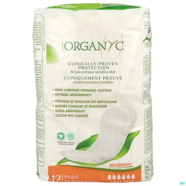 ORGANYC MATERNITY 1ER JOURS 12U