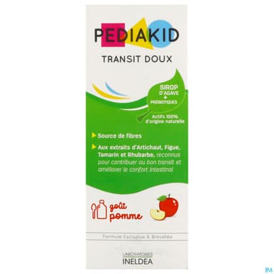 Pediakid Transit Doux Sirop Pomme 125ml