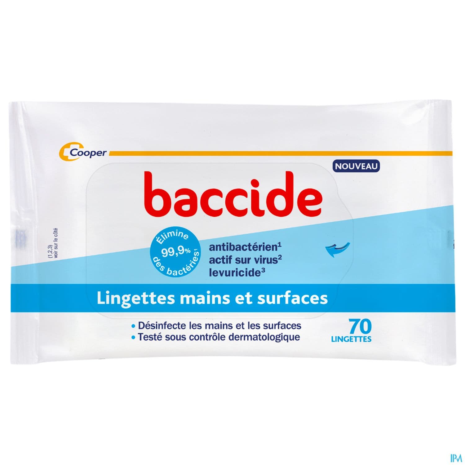 BACCIDE LINGETTE PAQUET 70