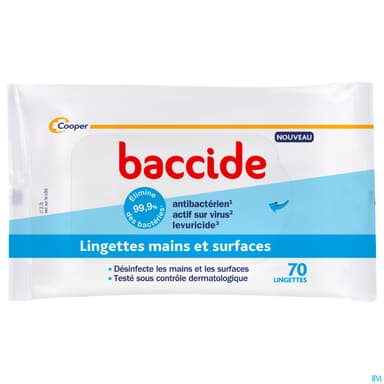 BACCIDE LINGETTE PAQUET 70