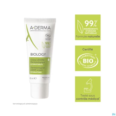 A-DERMA BIOLOGY CR LEG DERMA 40ML