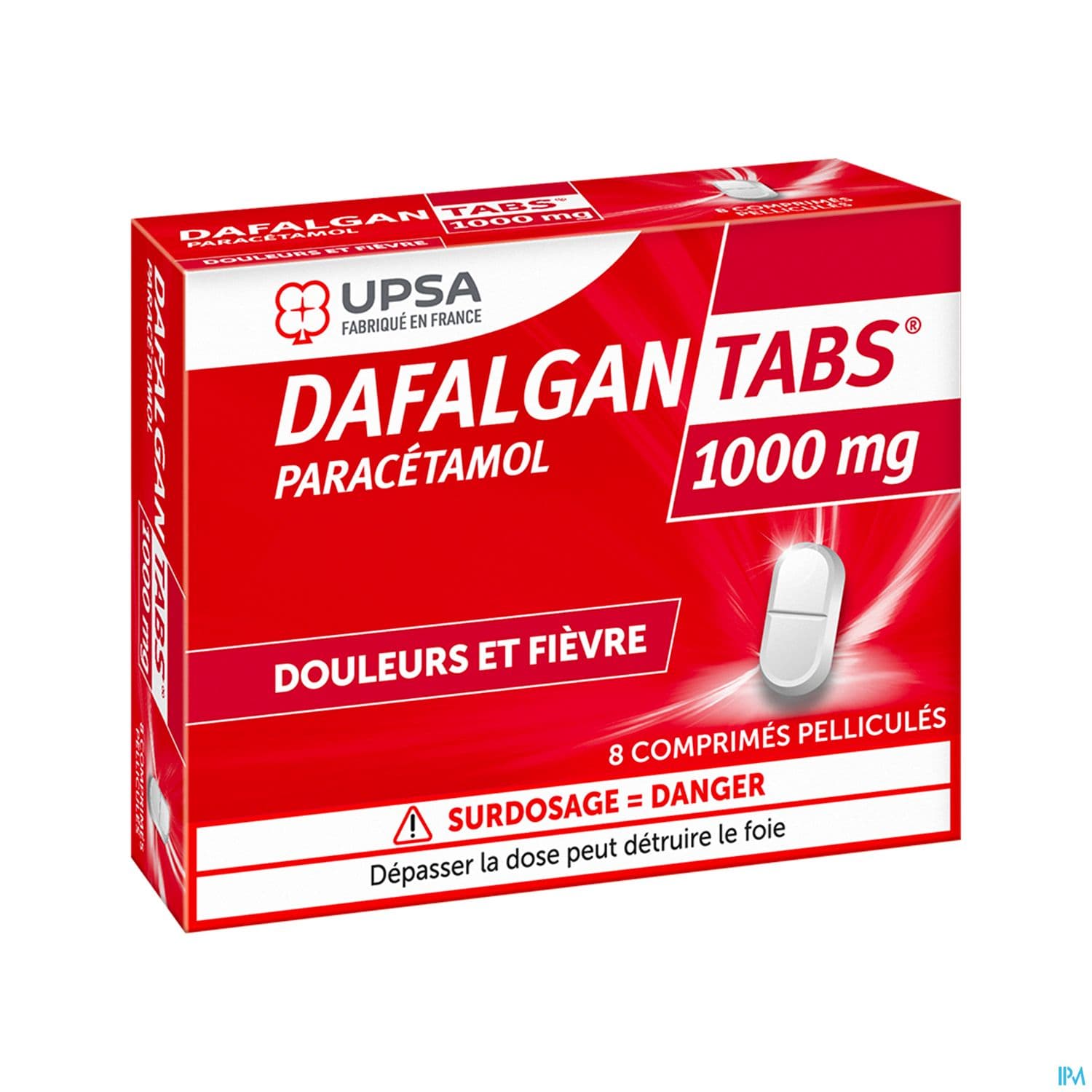 DAFALGANTABS 1000MG CPR 8