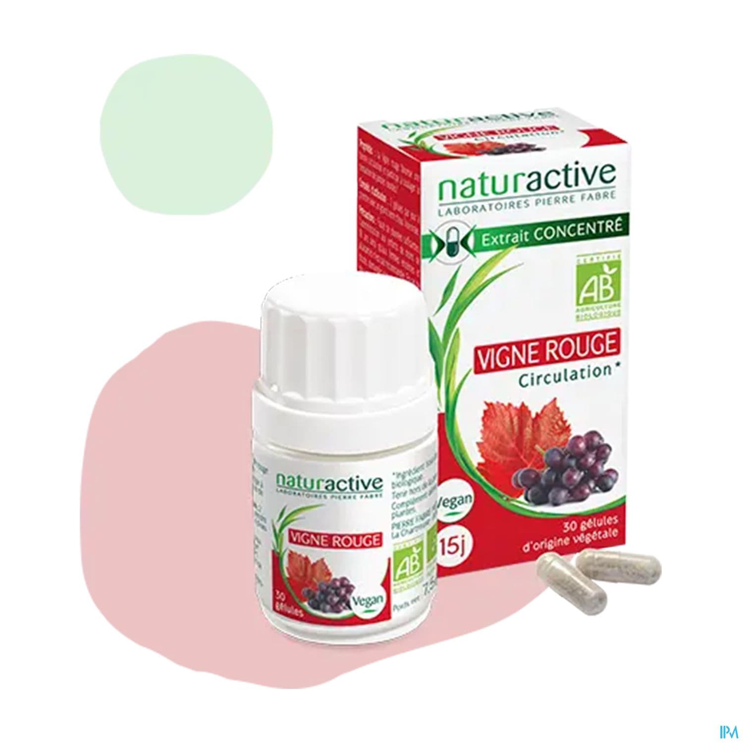 Naturactive Vigne Rouge Bio Gelule 30