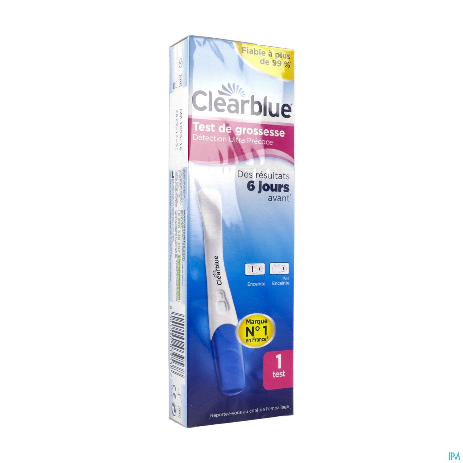 CLEARBLUE EARLY TEST GROSS DETECT PREC STYLO
