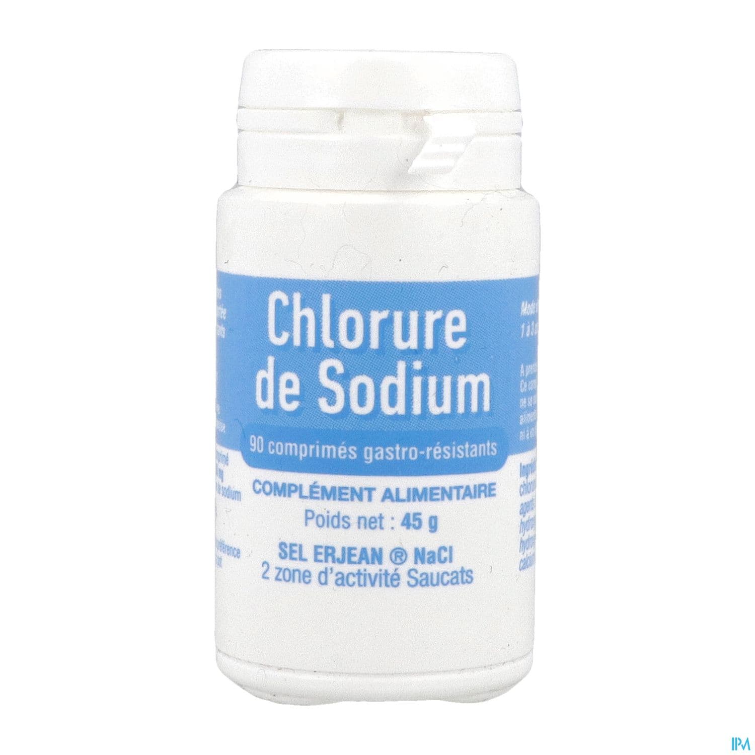 Erjean Sodium Chlorure Comprime Gastroresistant 90