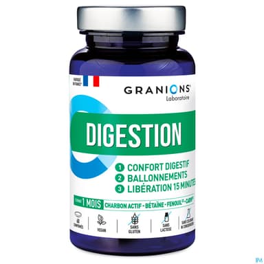 Granions Digestion Confort Digestif Ballonements Comprime 60