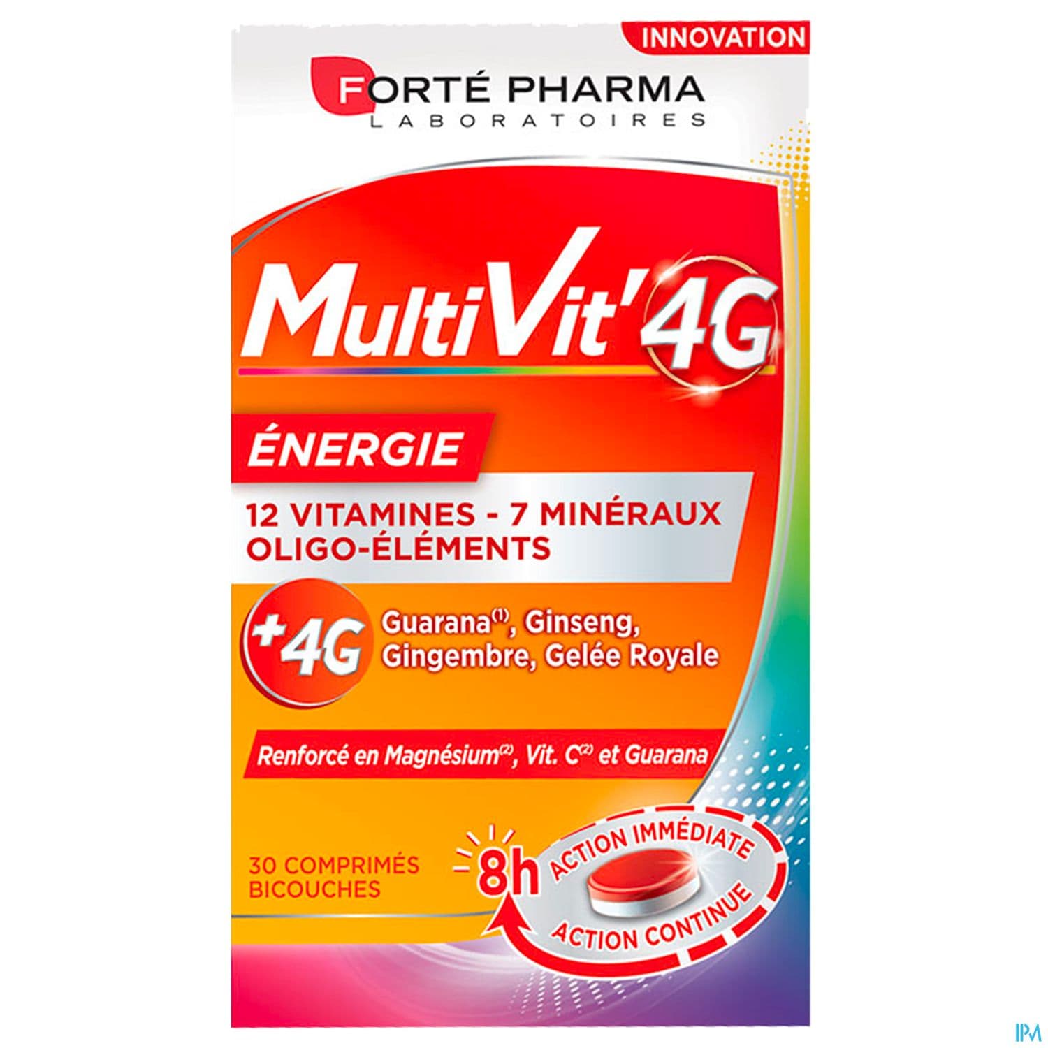 MULTIVIT'4G ENERGIE CPR 30