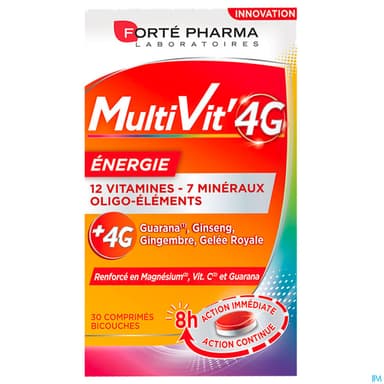 MULTIVIT'4G ENERGIE CPR 30