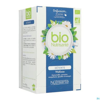 Vitavea Bionutrisante Infusion Detente Sachet 20
