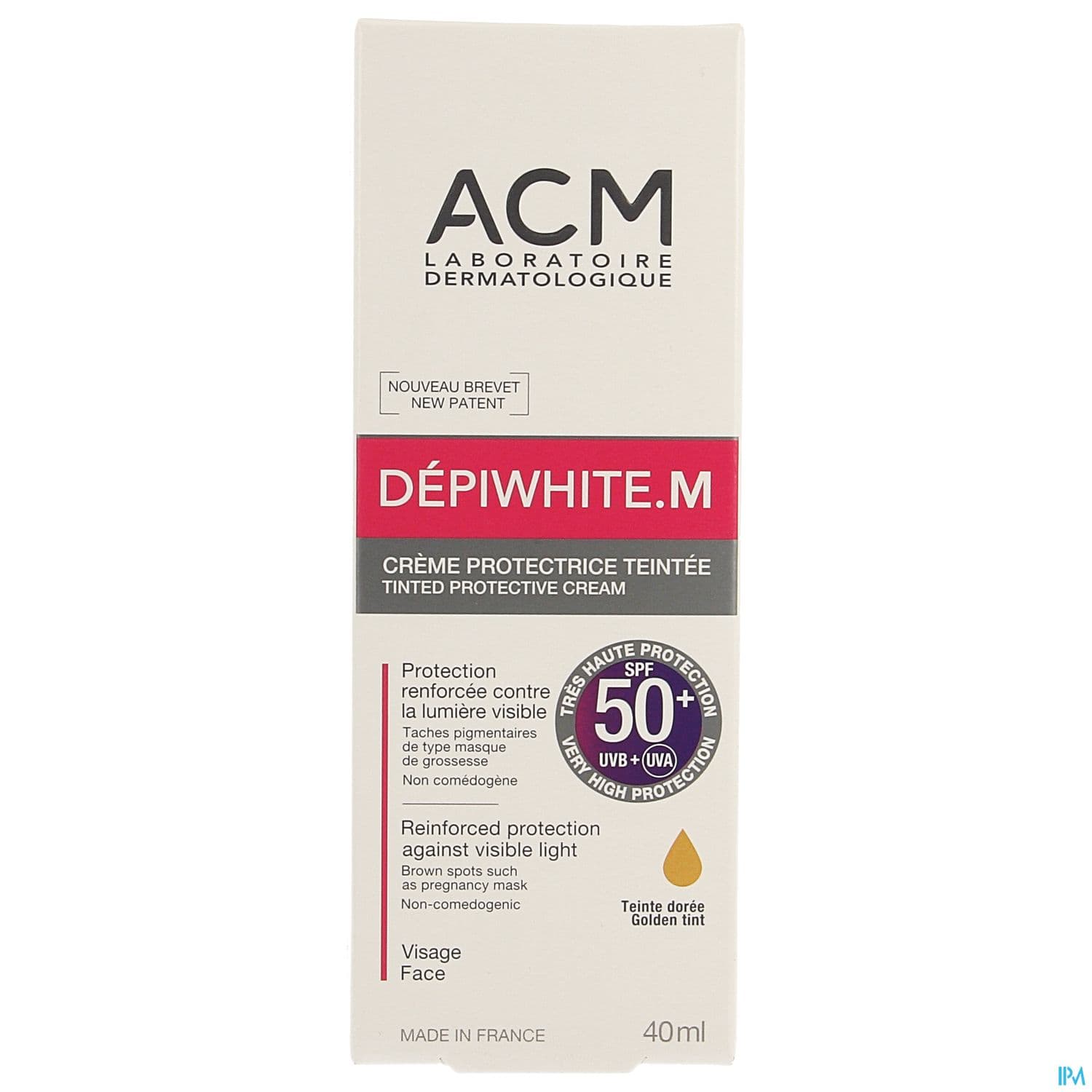 DEPIWHITE.M CR PROT TEIN SPF50+ 40