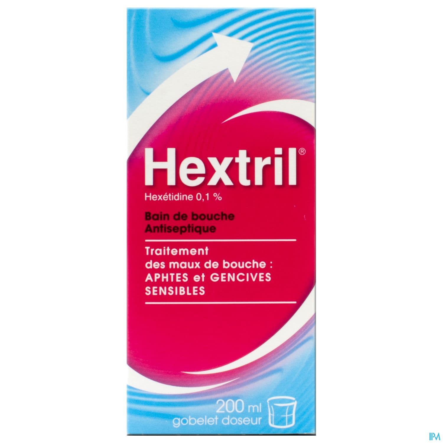 HEXTRIL 0,1% BAIN BOUCHE SOL 200ML