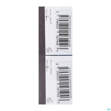 WELEDA PATE DENT SALINE 75ML X2