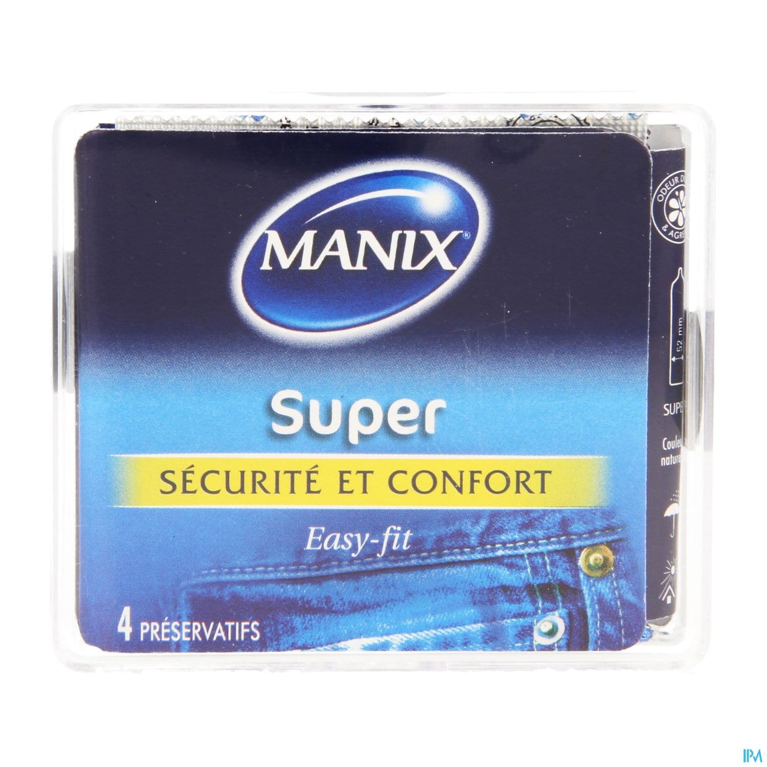 PRESERV MANIX SUPER LUBRIF CART 4