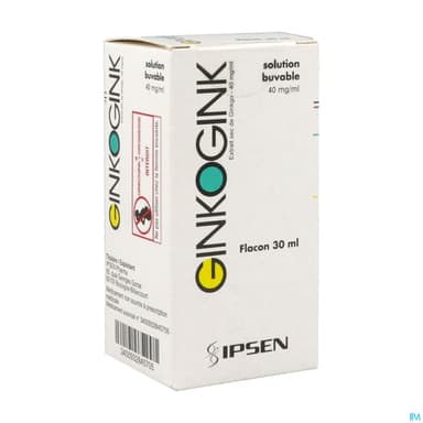 Ginkogink 40mg/ml Solution Buvable 30ml