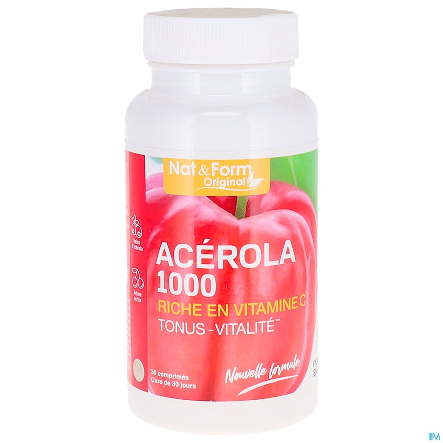 Nat Et Form Acerola 1000mg Comprime A Croquer 30