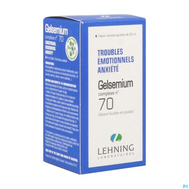 Lehning Complexe 70 Gelsemium Solution Buvable 30ml